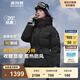 波司登（BOSIDENG）【反季】冬季極寒羽絨服鵝絨女款中長(zhǎng)款連帽新國(guó)標(biāo)商場(chǎng)同款外套 【店長(zhǎng)推薦】迷彩黑9813 M 165/88A 體重約120-140斤