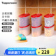 特百惠（Tupperware）MM橢圓防潮防蟲密封干貨谷物儲藏食品級收納露營野餐保鮮盒無包裝 6件套（1.1L*6）