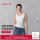 愛慕內(nèi)衣女夏季打底寬肩帶帶杯帶胸墊背心上衣AM72B511 M 