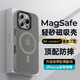 邦克仕（Benks）【自帶拍照按鍵】適用蘋果16 ProMax手機保護殼 iPhone16proMax防摔磁吸殼輕砂全包保護套 鈦原色