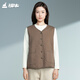 銅牛菱形環(huán)提花暖棉家居女上衣 秋冬新款上衣女VS343 韻木棕 M (165/90)