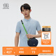 KOLON SPORT/可隆戶外小腰包 男女同款徒步旅行輔助包多功能斜挎包 LUBH5MNK17-NV 藏藍(lán) XXX