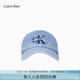 Calvin KleinJeans男女同款復(fù)古ck刺繡彎檐運(yùn)動(dòng)牛仔鴨舌帽棒球帽禮物4G5041G