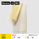 蕉內(nèi)（Bananain）502Color女士流蘇拼色圍巾含羊毛保暖發(fā)熱24秋冬新款圍脖生日禮物 海鹽檸檬 F