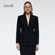 Laurèl【綿羊毛】25秋新款立裁修身收腰西裝女LWD363T00700 經(jīng)典黑 XS