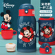 迪士尼（Disney）保溫杯兒童水杯水壺學生316L不銹鋼吸管直飲杯套禮盒幼兒園650m