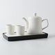 NITORI宜得利家居 茶壺套裝大容量陶瓷茶壺茶杯茶具1壺2杯帶托盤(pán) 茶壺套裝帶托盤(pán) HM