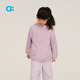 幼嵐（ALLBLU）allblu幼嵐【毛毛風(fēng)殼連帽外套】?jì)和馓譇類(lèi)25秋新款男童女童 水晶紫 140 cm