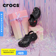 crocs卡駱馳厚底云朵洞洞鞋戶外|206750 黑色-001 37/38(240mm) 