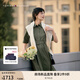 TOMMY HILFIGER25新款夏季女裝含桑蠶絲輕薄七分袖收腰顯瘦襯衫連衣裙47322 深綠色MSH XS 32