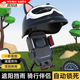 OLOME電動(dòng)車(chē)手機架電瓶摩托車(chē)自行車(chē)外賣(mài)騎手專(zhuān)用車(chē)載防震手機導航支架 黑色粉耳大盔【鏡座款】 加固更耐用
