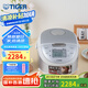 虎牌（TIGER）日本進(jìn)口迷你小型IH土鍋電飯煲JPF-A55C家用飯煲電飯鍋1.5L 綢緞白 1.5L