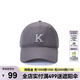 卡帕（Kappa）棒球帽男女戶外遮陽帽簡約K字鴨舌帽K0EX8MB20