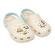 名創(chuàng)優(yōu)品（MINISO）線條小狗聯名洞洞鞋厚底休閑可愛拖沙灘鞋高顏值外傳戶外可愛透氣 白色 39-40