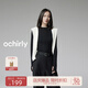 歐時力OCHIRLY紅外線發(fā)熱澳洲美麗諾羊毛毛衣女軟糯2025春季新品 黑色 S