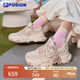 FILA FUSION 斐樂女鞋新款硬糖厚底休閑老爹鞋貓爪掛件運(yùn)動(dòng)鞋女 奶白/薄霧灰-GC 38