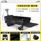 愛(ài)山客露營(yíng)車(chē)可折疊戶(hù)外營(yíng)地車(chē)手推車(chē)大容量便攜式手拉車(chē)野餐車(chē) 暗夜黑 360L 雙剎坦克輪+后開(kāi)模式