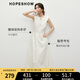 紅袖簡單大方連衣裙2025夏季新款女裝收腰顯瘦休閑V字圓領(lǐng)通勤無袖裙 香草黃3207 M