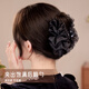 俏三歲蓬松顯發(fā)量抓夾大號(hào)云朵超仙網(wǎng)紗發(fā)夾女后腦勺高級(jí)感氣質(zhì)盤發(fā)夾子 黑色網(wǎng)紗蓬松抓夾