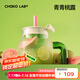 chakolab和序玻璃水杯大容量耐高溫辦公室吸管茶水分離泡茶杯原創(chuàng)漏斗杯 青青桃露1150ml