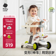 babycare兒童滑板車1-3-6歲多功能遛娃神器寶寶可坐滑滑車周歲禮物 辛德白