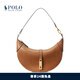 Polo Ralph Lauren 拉夫勞倫【七夕禮物】Polo ID 女配 經(jīng)典款皮革迷你單肩包 270-棕色 ONE