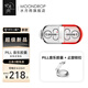 水月雨音樂膠囊PILL 藍牙耳機耳夾式AI降噪藍牙6.0真無線開放式不入耳高音質(zhì)跑步運動通話音樂耳機防掉 紅色+【雷】止旋鎖扣