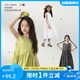 LUSON陳大豬童裝女童連衣裙夏季2025新款韓版洋氣兒童薄款背心裙