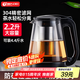 天喜（TIANXI）玻璃泡茶壺茶水分離耐高溫加厚泡茶壺功夫茶壺家用泡茶壺2200ml