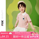 ASK JUNIOR兒童男童套裝25夏薄款小童卡通POLO衫短褲運(yùn)動(dòng)兩件 粉色  110 