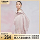 萬事利真絲絲巾桑蠶絲女雙面長巾送媽媽禮物禮盒裝披肩空調(diào)房-花韻蝶夢