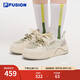 FILAFUSION 斐樂潮牌女鞋【章昊同款】帆布鞋2025新款女運(yùn)動(dòng)鞋滑板鞋 冰淇淋綠/苜蓿綠-IA 36