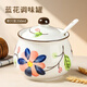 拜杰陶瓷豬油罐耐高溫調(diào)味罐裝油容器大容量裝辣椒油罐儲(chǔ)油罐