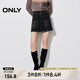 ONLY春夏復(fù)古做舊高腰水洗牛仔裙短裙半身裙女|124437002 J09 深牛仔灰色 M (165) /68A