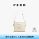PECO腋下包961Cityhobo小號(hào)褶皺軟皮托特包單肩通勤手提包送女友禮物 臟白色頭層樹(shù)皮皺小?，F(xiàn)貨