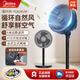 美的（Midea）空氣循環(huán)扇家用臺式立式兩用落地扇大風(fēng)力輕音電風(fēng)扇定時(shí)低噪3D搖頭凈化扇【國家補貼】 【臺地兩用 高效循環(huán)】