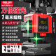 德力西電氣（DELIXI ELECTRIC）綠光12線激光水平儀高精度強(qiáng)光細(xì)線自動(dòng)調(diào)平貼墻儀室外家用
