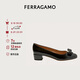 菲拉格慕（Ferragamo）女士Vara蝴蝶結高跟鞋 0591963_1D _ 75 七夕禮物送女友