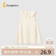 童泰（TONGTAI）女童無袖連衣裙夏季薄款外出裙子公主裙TS42X551-DS藕白130cm