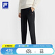 FILA斐樂(lè)官方女士梭織長(zhǎng)褲2025春季基礎(chǔ)簡(jiǎn)約加絨健身運(yùn)動(dòng)褲