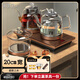 茶皇子（CHAHUANGZI）自動(dòng)上水電熱水壺嵌入式燒水煮茶臺(tái)燒水壺一體機(jī)煮茶器底部上水茶具整套電熱水壺 1L 三合一（尺寸37*20cm）