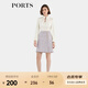 PORTS寶姿春季新品女裝多色條紋優(yōu)雅修身半身裙ALP8S007RFQ064 粉色格紋 XS (2)