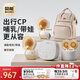 貝能免手扶吸奶器電動雙邊微震按摩母乳全自動集奶擠奶器小葫蘆集乳器 PLUS升級版小葫蘆+媽咪包