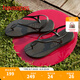 havaianasHavaianas哈唯納Luna簡約涼鞋女士夏一腳蹬綁帶夾腳海邊度假涼拖 0090-火耀黑 37 -38巴西碼