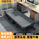 湯能優(yōu)品折疊床辦公室午睡床單人午休四折床躺椅家用簡易醫(yī)院陪護床行軍床 【一體式頭枕】四折疊70*180-4輪