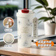 ULTICARE純陶瓷高顏值咖啡杯便攜保溫杯茶水分離實(shí)用吸管杯教師節(jié)送老師 梔子花550ml【純陶瓷內(nèi)膽+茶倉(cāng)】
