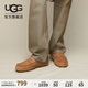 UGG秋季男士時(shí)尚舒適純色平底休閑豆豆鞋樂福鞋 1166762 CHE | 栗色 43