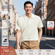 布克兄弟（BrooksBrothers）男夏季金羊刺繡珠地網(wǎng)眼修身短袖Polo衫 1001-白色 M