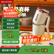 美廚（maxcook）316不銹鋼馬克杯水杯 保溫杯子帶蓋咖啡燕麥早餐茶杯450ml 焦糖棕