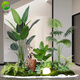 格度仿真綠植室內(nèi)樓梯下造景空間轉(zhuǎn)角盆栽假樹仿真樹景觀植物造景裝飾 定制設(shè)計(jì)定金